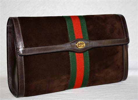 gucci man clutch|authentic vintage Gucci clutch.